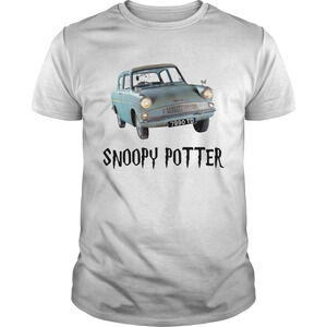 Snoopy Driving Harry Potter Shirt